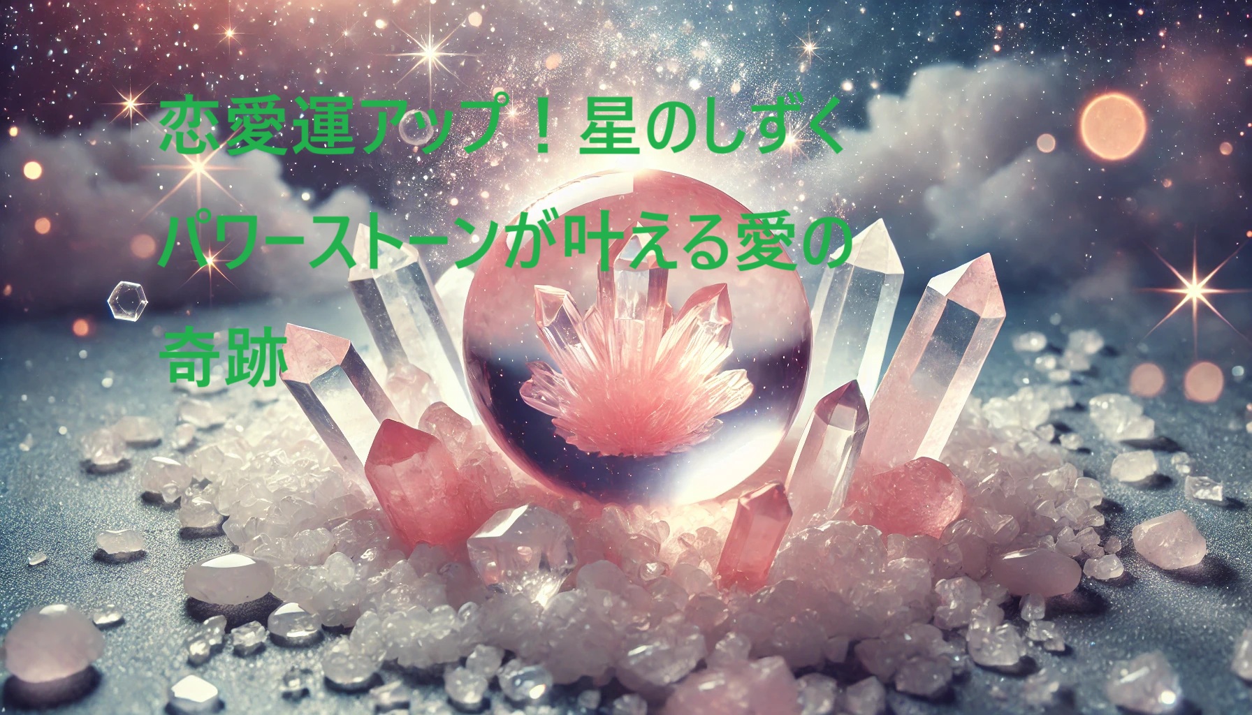 星のしずく パワーストーン　恋愛運アップ
