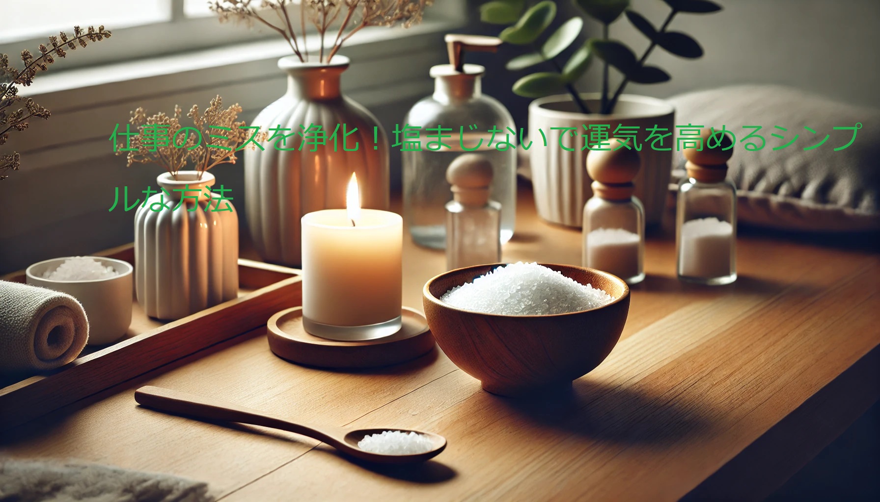 塩まじない 仕事のミス,浄化