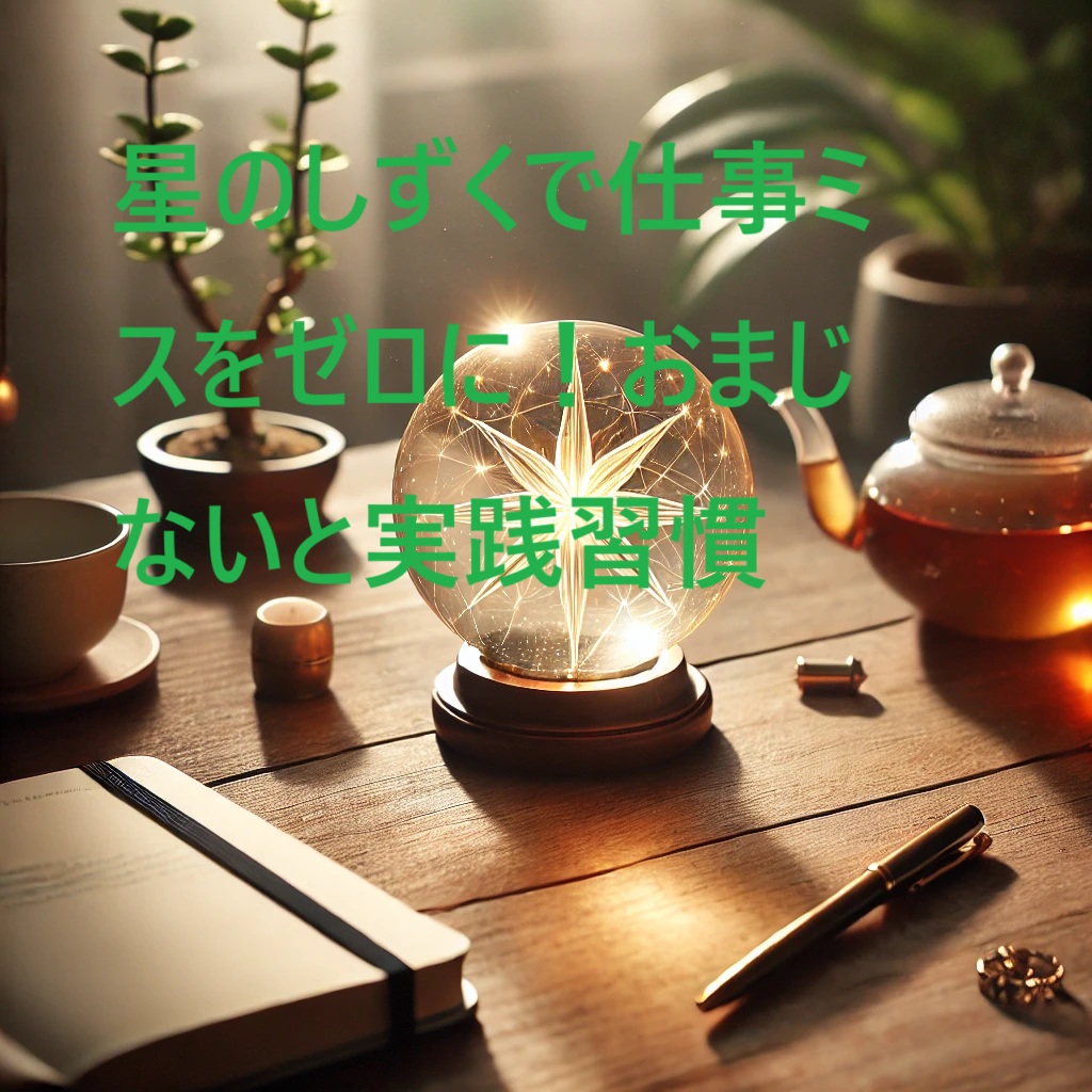 仕事でミスしない おまじない 星のしずく