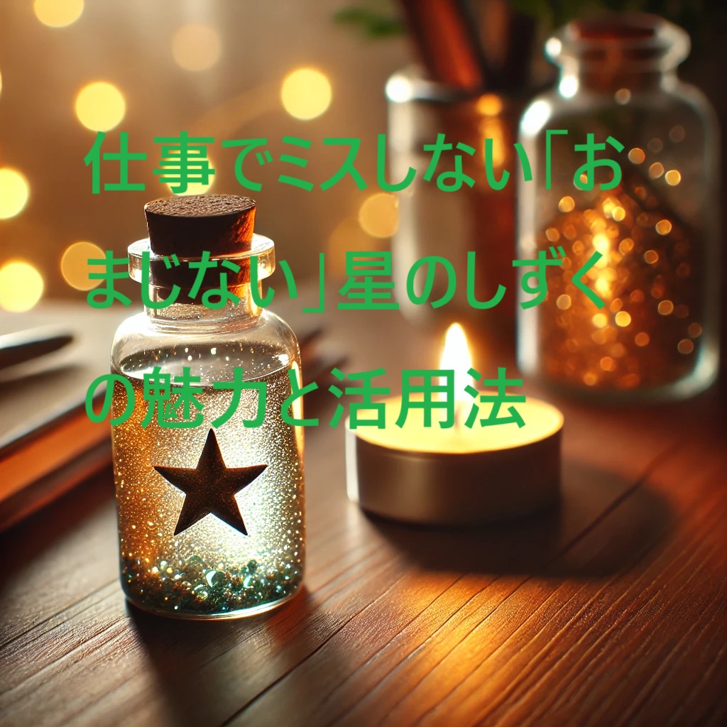 仕事でミスしない おまじない 星のしずく