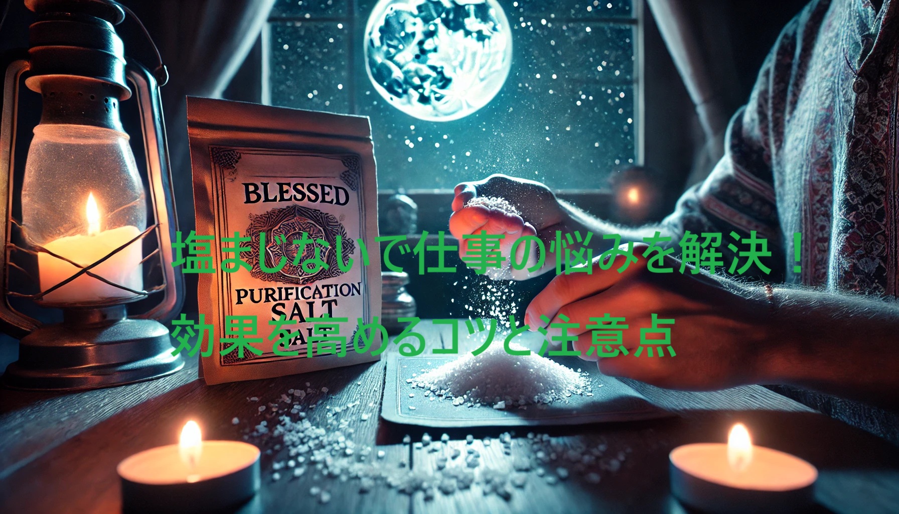 塩まじない 仕事