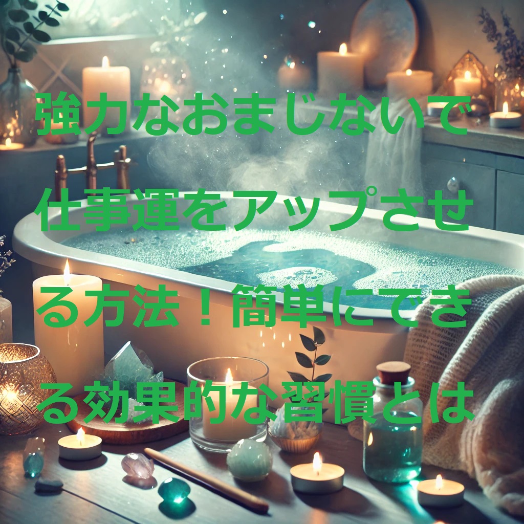 おまじない 強力 仕事運