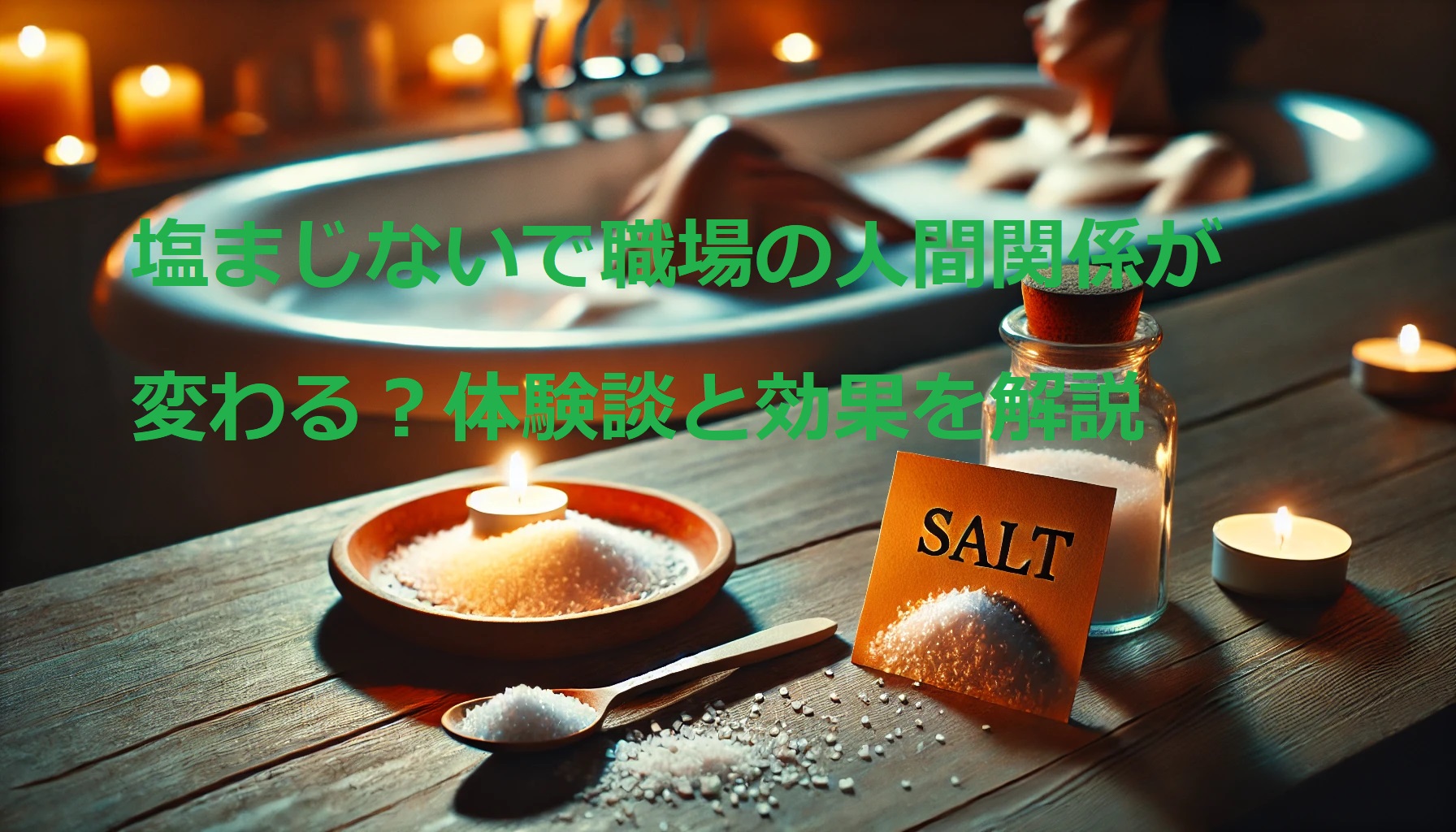 塩まじない 職場 人間関係