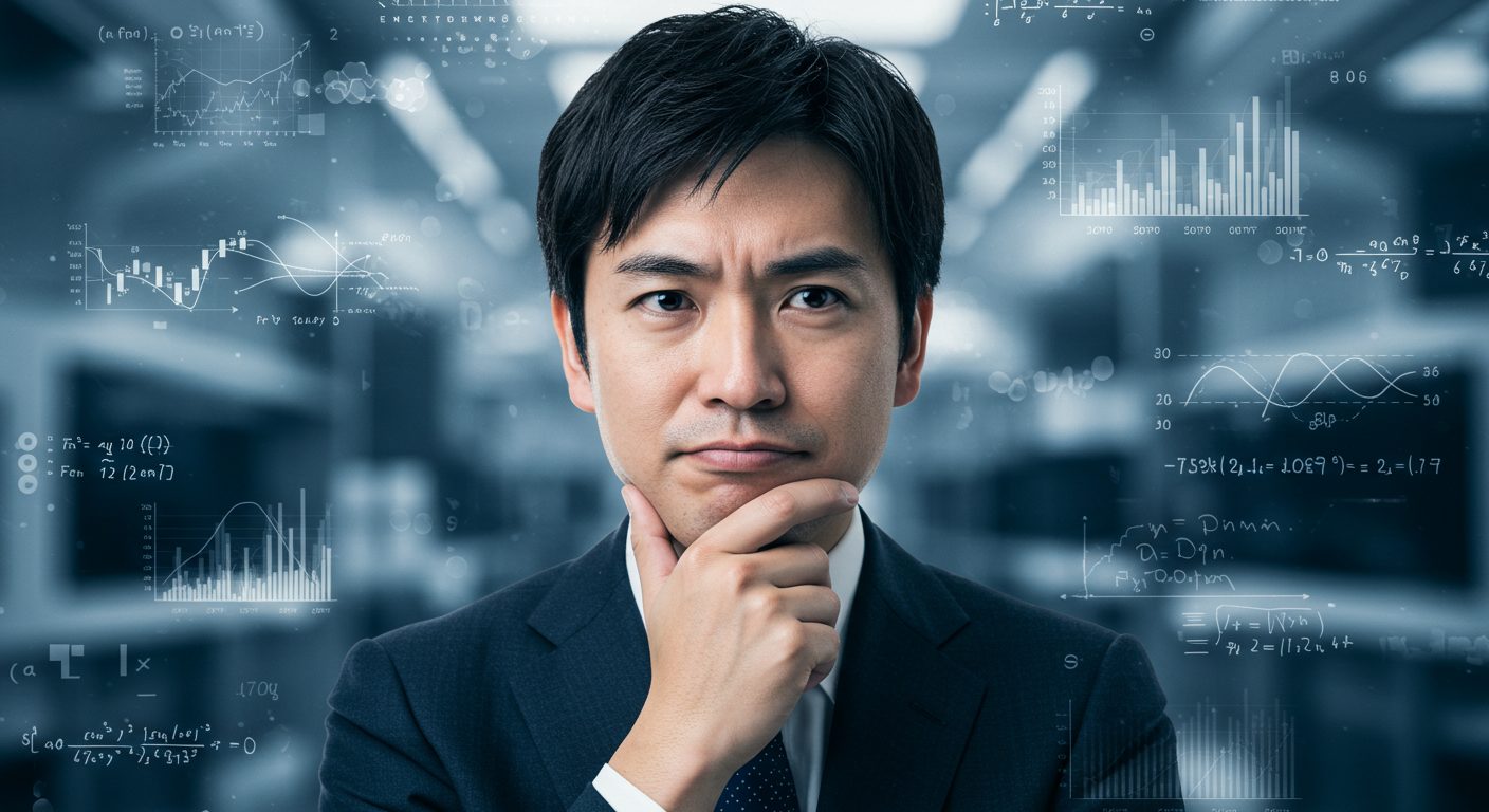 厳しい表情から少し納得した表情に変わる、30代の日本人男性