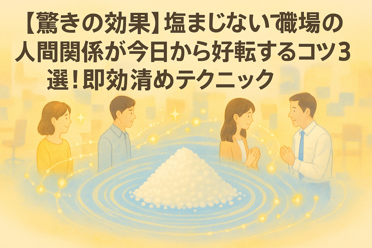 塩 まじない 職場 の 人間 関係